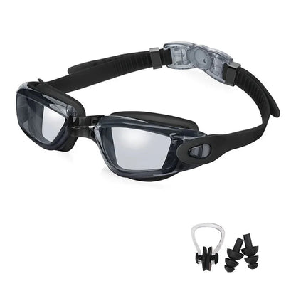 Swimming Goggles for Men & Women - Anti-Fog UV Protection, Waterproof