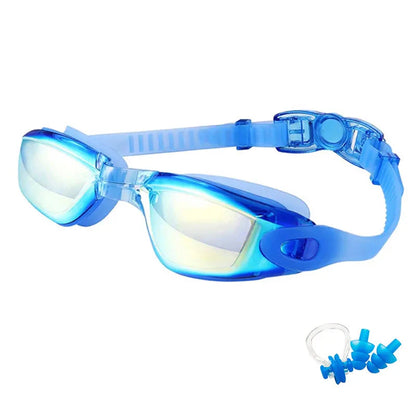 Swimming Goggles for Men & Women - Anti-Fog UV Protection, Waterproof